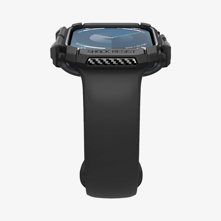 Spigen Rugged Armor Etui Czarny Termoplastyczne elastomery poliuretanowe (TPU)