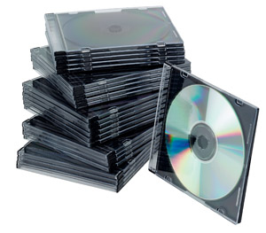 Q-CONNECT KF02210 skyddsfodral för datamedier Diskettfodral Svart, Genomskinligt