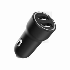 Gembird TA-UC-2A15-CAR-01 Ladegerät für mobile Geräte: Smartphone, Smartwatch, Tablet, schwarz, automatischer Zigarettenanzünder