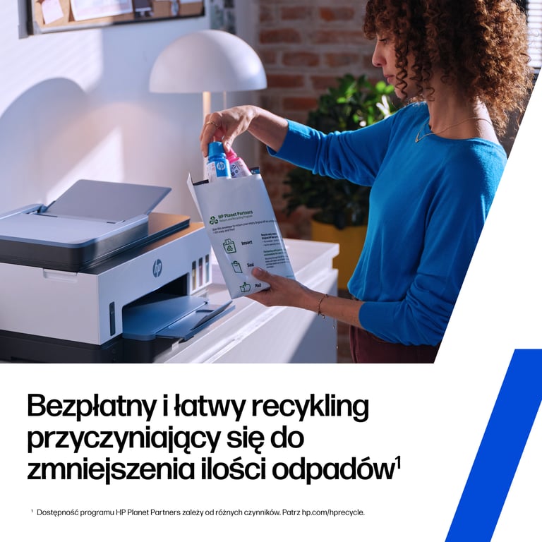 HP Butelka z oryginalnym błękitnym atramentem GT52