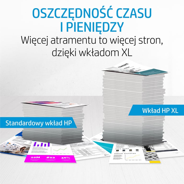 HP Oryginalny trójkolorowy tusz 303