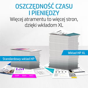 HP Oryginalny trójkolorowy tusz 303