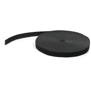 StarTech HKLP50 Velcro Cable Tie, Nylon, Black, 1 pc.