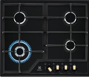 Electrolux EGS6436RK Schwarz Einbau-Gasherd 4 Kochzonen