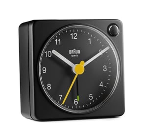 Braun BC02XB väckarklocka Kvartsväckarklocka Svart