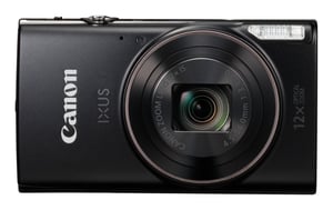 Canon Digital IXUS 285 HS A 1/2.3" Kompaktowy aparat fotograficzny 20,2 MP CMOS 5184 x 3888 px Czarny