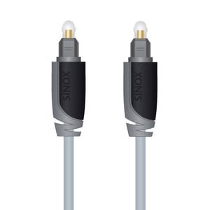 Sinox 10m TOSLINK M/M kabel InfiniBand / światłowodowy OFC Szary