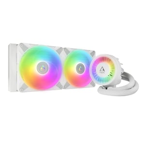 ARCTIC Liquid Freezer III 280 A-RGB All-in-One-Flüssigkeitskühler für den Prozessor, 14 cm, weiß, 1 Stück.