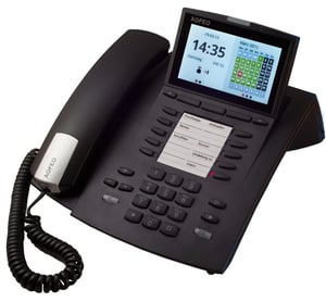 AGFEO ST 45 Analog Phone Caller Name and ID Black