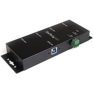 StarTech ST4300USBM USB 3.2 Gen 1 (3.1 Gen 1) Type-B-hubbar och koncentratorer, 5000 Mbit/s, svart