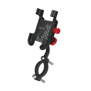 LogiLink AA0148 Halterung Passive Halterung für Mobiltelefon/Smartphone Schwarz, Rot