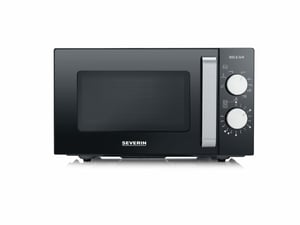 Severin MW 7762 mikrovågsugn Svart, rostfritt stål Mikrovågsugn med grill Bänkskiva 20 l 800 W
