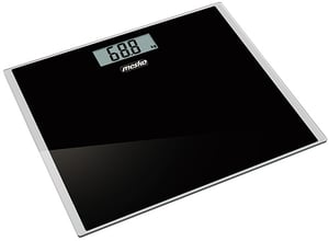 Mesko Home MS 8150B waga Prostokąt Czarny Elektroniczna waga osobista