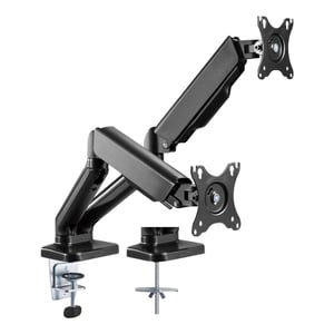 Techly ICA-LCD 462B Monitorhalterung/-ständer 81,3 cm (32") Schreibtisch Schwarz