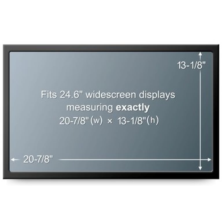 3M PF24.0W 62,5 cm (24.6") Monitor