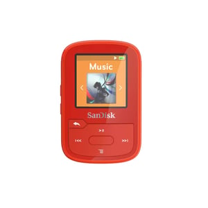 SanDisk Clip Sport Plus MP3-Player 32 GB Rot