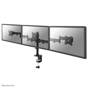 Neomounts NM-D135D3BLACK Halterung/Ständer für 68,6 cm (27") Monitore, Schreibtisch, schwarz