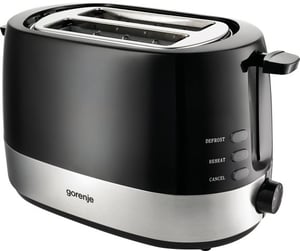 Gorenje T850BK 7 2 kaw. 850 W Czarny, Srebrny