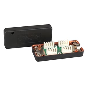 EFB Elektronik 37596.1 Cat7-anslutningsbox, svart