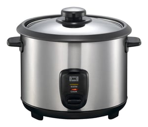 Melissa 16280021 szybkowar 1,5 l 500 W Czarny, Stal nierdzewna