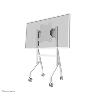 Neomounts FL50-515WH1 Multimedia-Ständer, weiß, flache Blende, Multimedia-Rollwagen