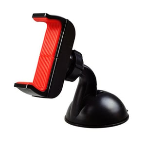 Maclean MC-658 Halterung Passive Halterung für Mobiltelefon/Smartphone Schwarz, Rot