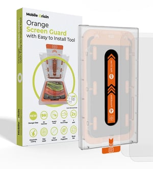 Mobile Origin Orange Screen Guard Przezroczysta ochrona ekranu Apple 2 szt.