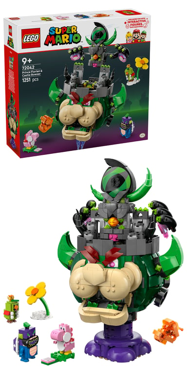 LEGO Super Mario Prince Florian i Castle Bowser