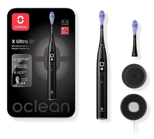 Oclean X Ultra 20 Electric Toothbrush Dorosły Soniczna szczoteczka do zębów Czarny
