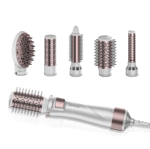 Cecotec 03446 urządzenie do stylizacji włosów Multistyler Ciepły Szary, Różowe złoto 1000 W 1,8 m