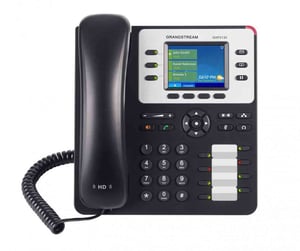 Grandstream Networks GXP2130 v2 telefon VoIP Czarny, Szary 3 linii TFT