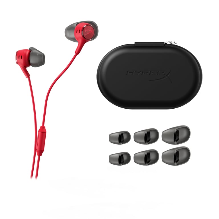 HyperX Słuchawki Cloud Earbuds III czerwone