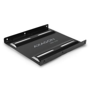 Axagon RHD-125B Halterahmen für 1x 2,5\" im 3,5\"-Steckplatz – schwarz, Metall