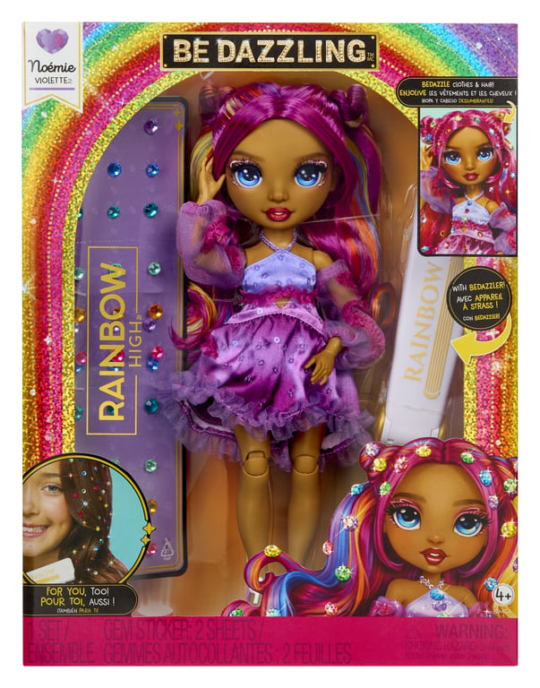 Rainbow High Be Dazzling Fashion Dolls- Noemie Violette (Purple)