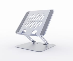 Gembird NBS-D1-04 stojak na laptop Podstawka na notebooka Srebrny