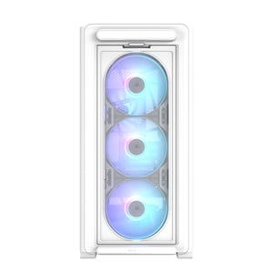 ASUS A23 PLUS TG ARGB WHITE Micro Tower Biały