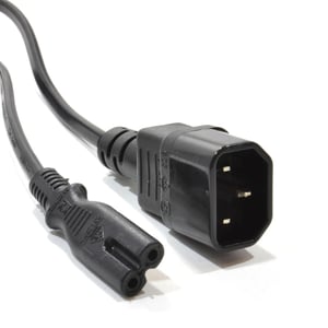 Origin Storage CAB-C14M-C7F-2M power cable, Black, C14 panel, C7 panel