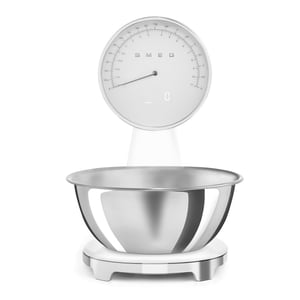 Smeg KSF01WHWW waga kuchenna Biały Blat Elektroniczna waga kuchenna