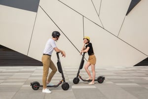 Ninebot by Segway E45D elektryczna hulajnoga 20 km/h Czarny, Szary