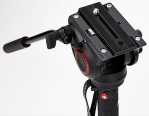 Manfrotto MVMXPRO500 monopod do aparatu 1/4, 3/8" Aluminium Czarny