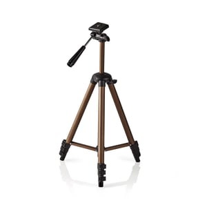 Nedis TPOD2100BZ stativ, universellt, 3 ben, brunt, silver