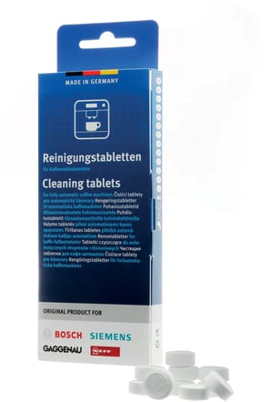 Bosch 00312504 Część i akcesorium do ekspresów do kawy Tabletki do czyszczenia