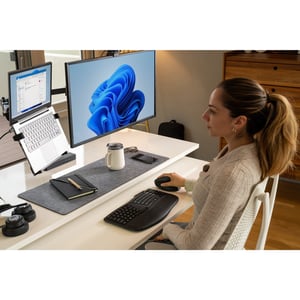 Kensington Wysuwane podwójne ramię SmartFit Ergo do monitora
