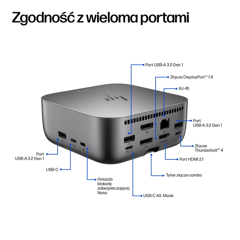 HP Stacja dokująca Thunderbolt 4 Ultra 280 W G6