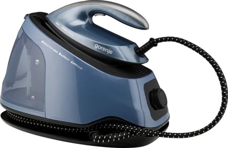 Gorenje SGD3000BBK stacja parowa Pressurized steam ironing station 3000 W 1,5 l Płyta ceramiczna Niebieski