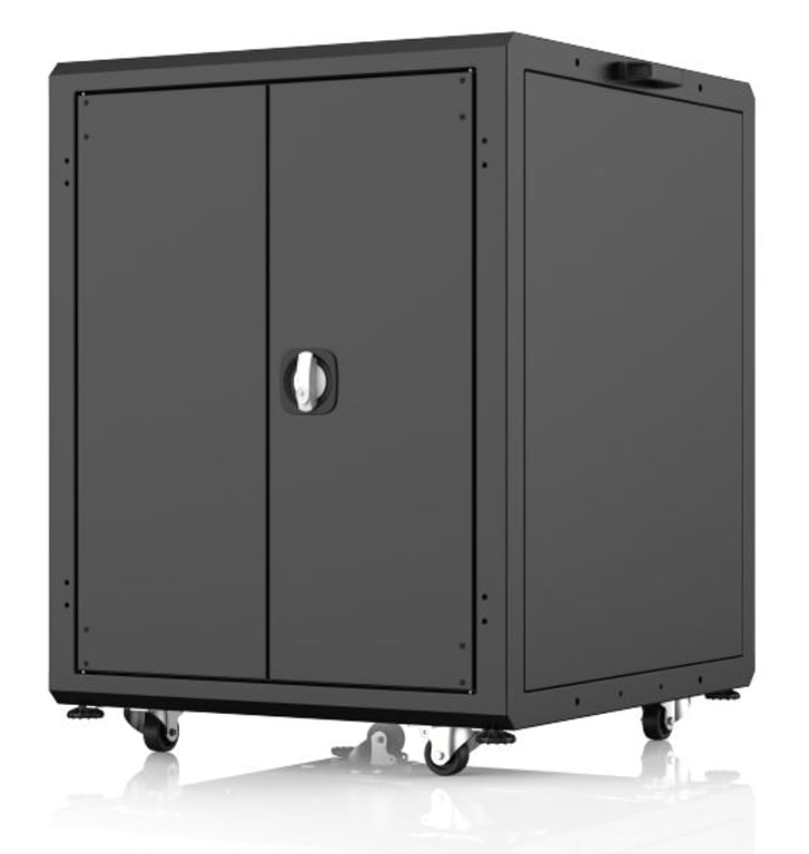 Lanview LVR16U7075BL-DCN-LAPTOP szafka na urządzenia przenośne Czarny