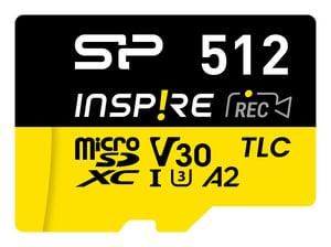 Silicon Power Inspire 512 GB MicroSDXC UHS-I Klasa 10