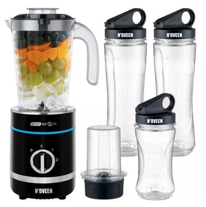 Noveen SB2000 0,8 l Blender sportowy 500 W Czarny, Przezroczysty