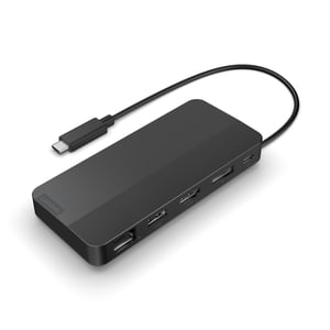 Lenovo 40B90000WW Dockingstation, kabelgebunden, USB 3.2 Gen 1 (3.1 Gen 1), Typ C, schwarz