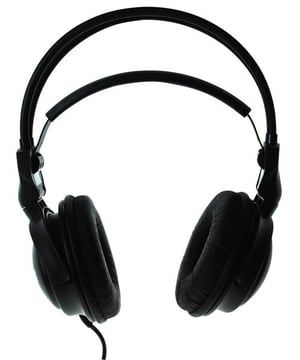 Maxell Home Studio Hörlurar med sladd, huvudband, musik, svart